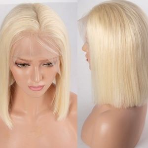 JaBella 100 % Lace Human Hair Bob Wig Color #613